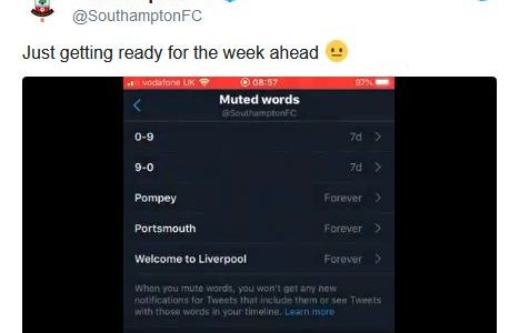 Southampton vor Wiedersehen mit Leicester: 0:9 wird in allen Messages blockiert