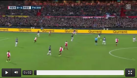 Feyenoord-Fans vermiesen PSV-Angriff