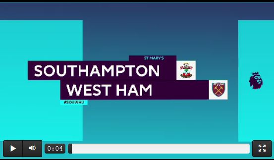 Hasenhüttls Southampton verliert gegen West Ham (Highlights)