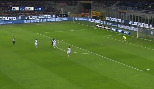 Inter schlägt Sampdoria (Highlights)
