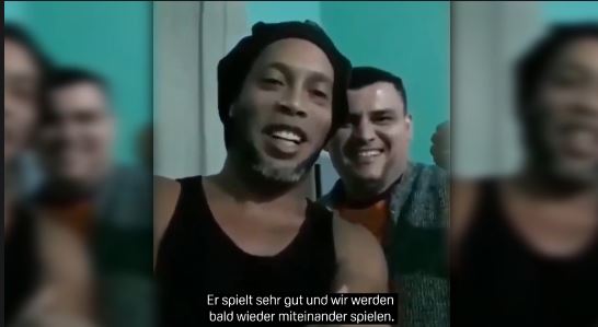 Ronaldinhos Video-Botschaft aus dem Gefängnis