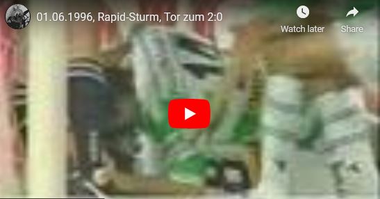 Meisterschaftsfinale 1996: Rapid – Sturm 2:0