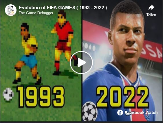 Die Evolution der FIFA-Serie (1993-2022)