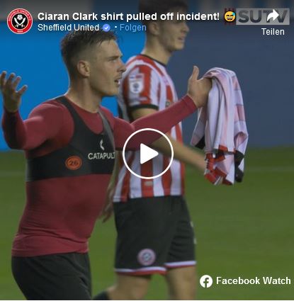 Das ist neu: Sheffield-Spieler verliert mitten im Spiel sein Trikot!