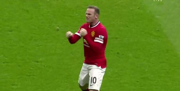 Rooneys selbstironischer Box-Torjubel gegen die Hotspurs