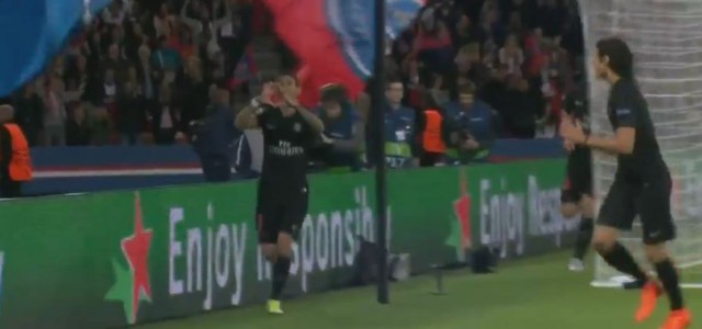 Ángel Di María trifft gegen Malmö (1:0)