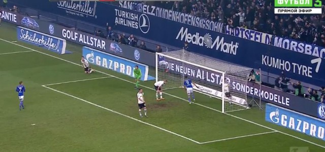 Hintereggers Fauxpas gegen den FC Schalke 04