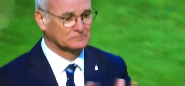 Leicester-Trainer Claudio Ranieri nach Sieg gegen Sunderland den Tränen nahe
