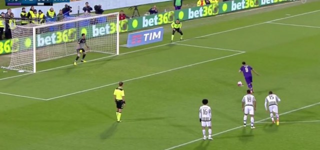 Buffon hält Elfmeter gegen Fiorentina