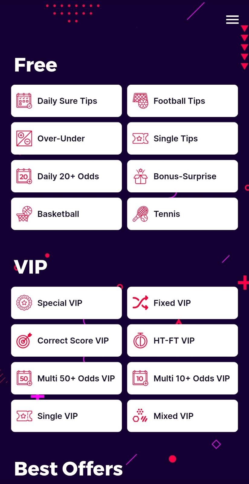 App Correct Score Vip Android app 2022 