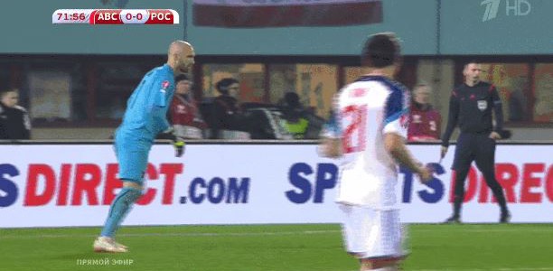Sieben Sekunden bis zum Tor: Rubin Okoties Treffer gegen Russland