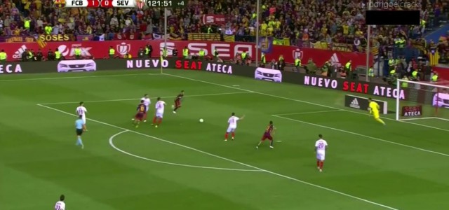 Copa del Rey: Barcelona gewinnt Finalspiel gegen Sevilla (2:0)
