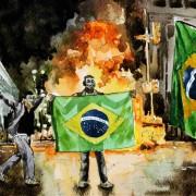 Polizeigewalt in Brasilien: Torhüter mit Gummigeschoss verletzt