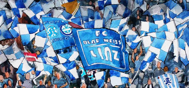 Blau-Weiß Linz: Fans hoffen auf ersten Dreier im neuen Stadion