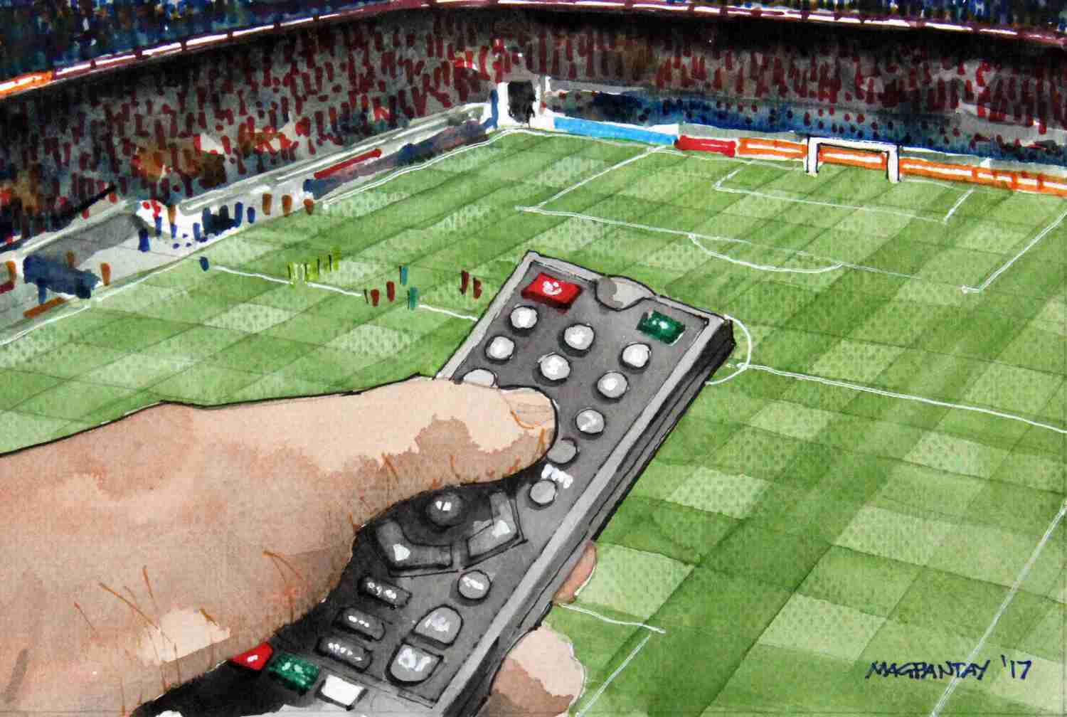 Fußball im TV