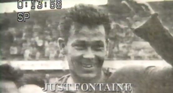 Alle 13 Tore von Just Fontaine bei der WM 1958