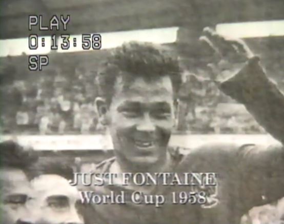 Alle 13 Tore von Just Fontaine bei der WM 1958