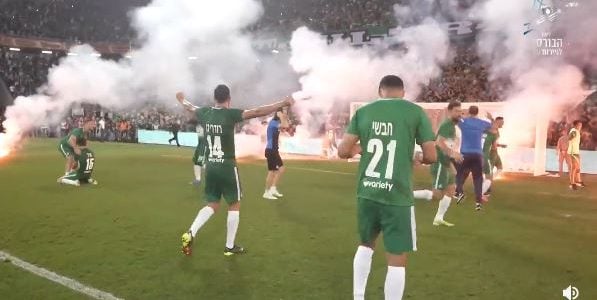Große Emotionen nach Maccabi Haifas erstem Titel seit zehn Jahren