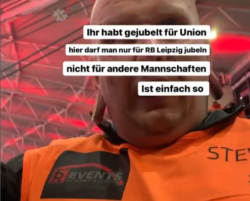 Union-Fan wird wegen Torjubel aus Leipzig-Stadion geworfen