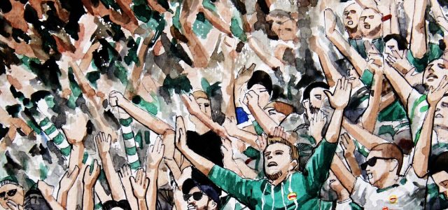 Rapid-Fans nach Celtic-Spiel: „Haben zwei vollwertige Garnituren“