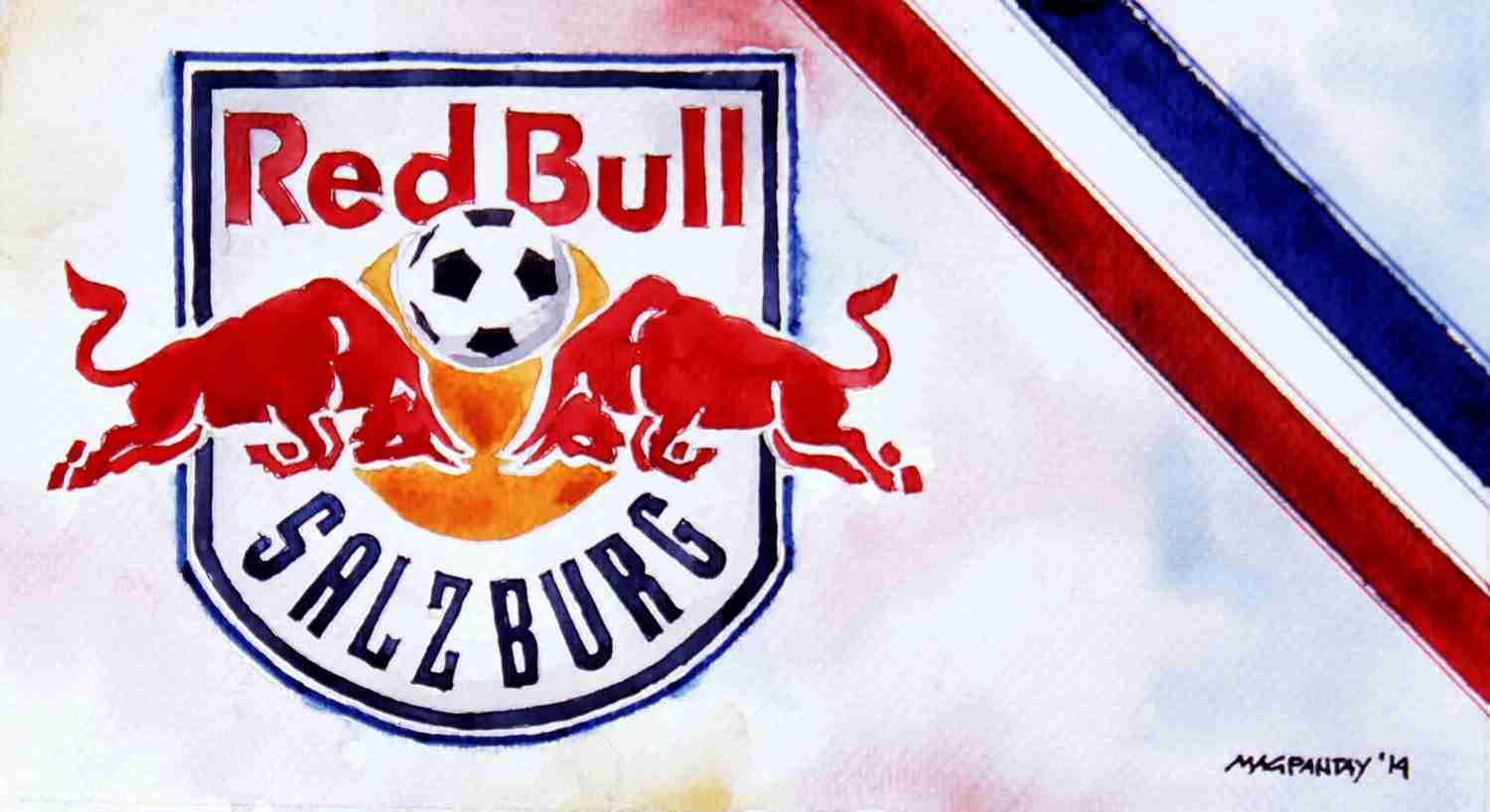 _Red Bull Salzburg - Wappen mit Farben
