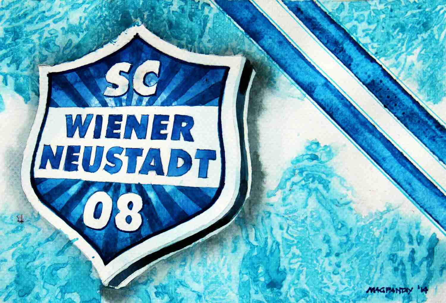 _SC Wiener Neustadt - Wappen mit Farben