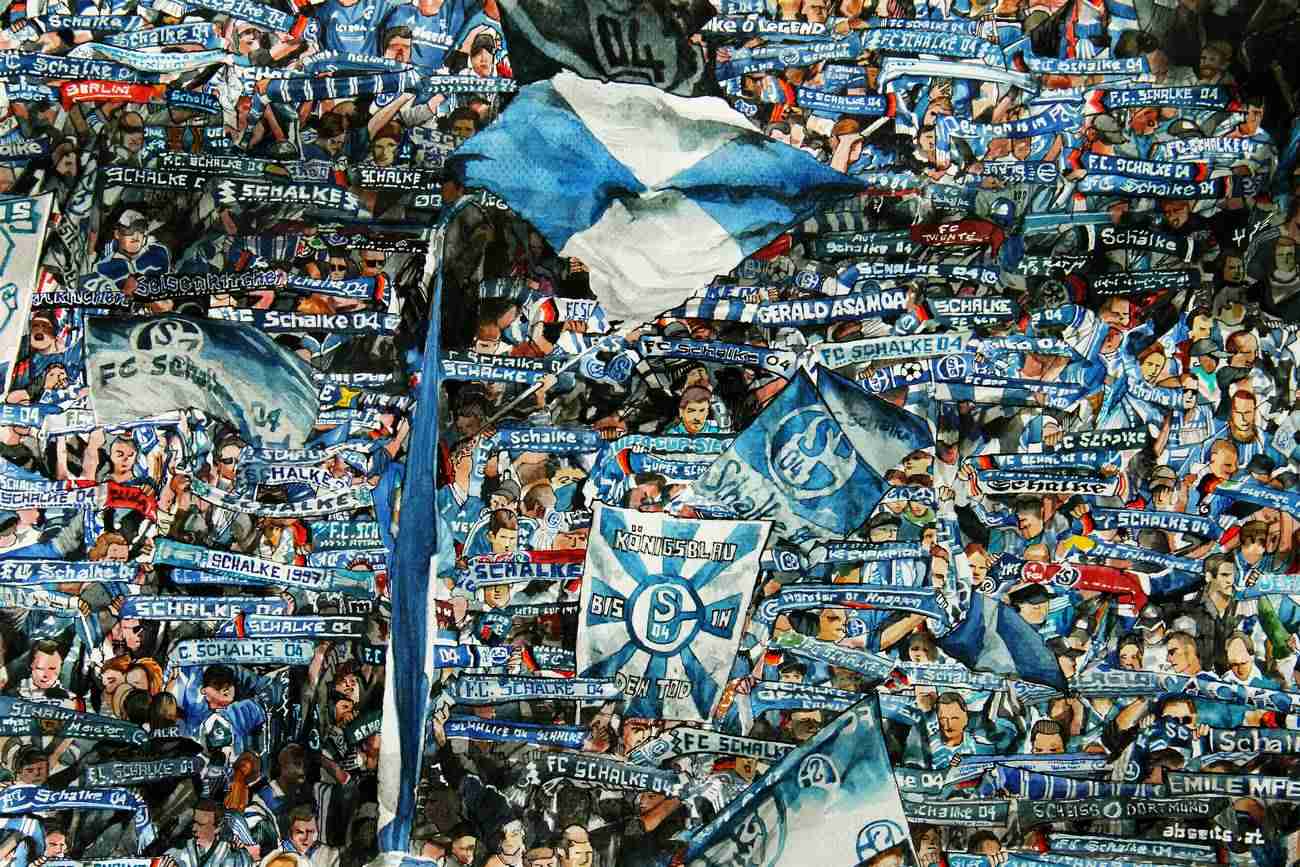 _Schalke 04 Fantribüne