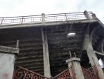 Stadioneck mit Loch im Stadio Filadelfia in Turin (by Brucki)