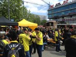 DFB-Pokal-Finale 2012 zwischen Borussia Dortmund und Bayern München