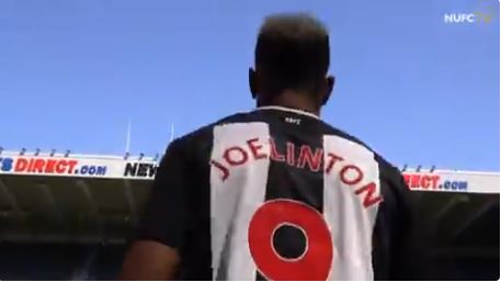 Newcastle United begrüßt Joelinton mit Video