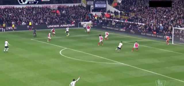 Tolle Tore im Derby zwischen Tottenham und Arsenal