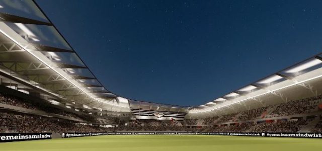 Virtueller Rundgang: Der LASK stellt sein neues Stadion vor!