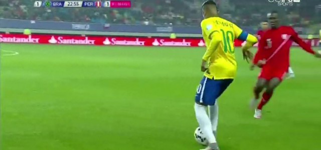 Neymars geniale Tricks im Copa America Duell mit Peru