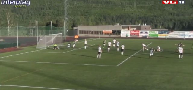 Sensationelles Rabona-Tor in der 4. norwegischen Liga