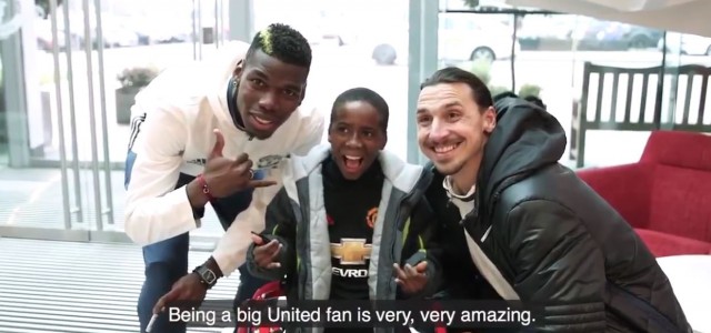Die Geschichte von Sam, dem kleinen Manchester United Fan mit Zerebralparese