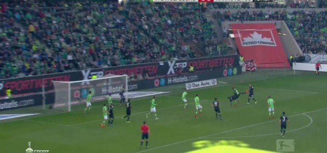Toller Treffer von Salif Sané (Hannover 96) gegen den VfL Wolfsburg