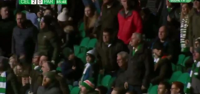 Partick Thistle Spieler verletzt Celtic-Fan